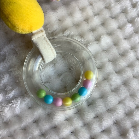 SKIP HOP Plush Unicorn Rattle Teething Crinkle Pastel Colour Stuffed Animal Toy - Picture 7 of 8